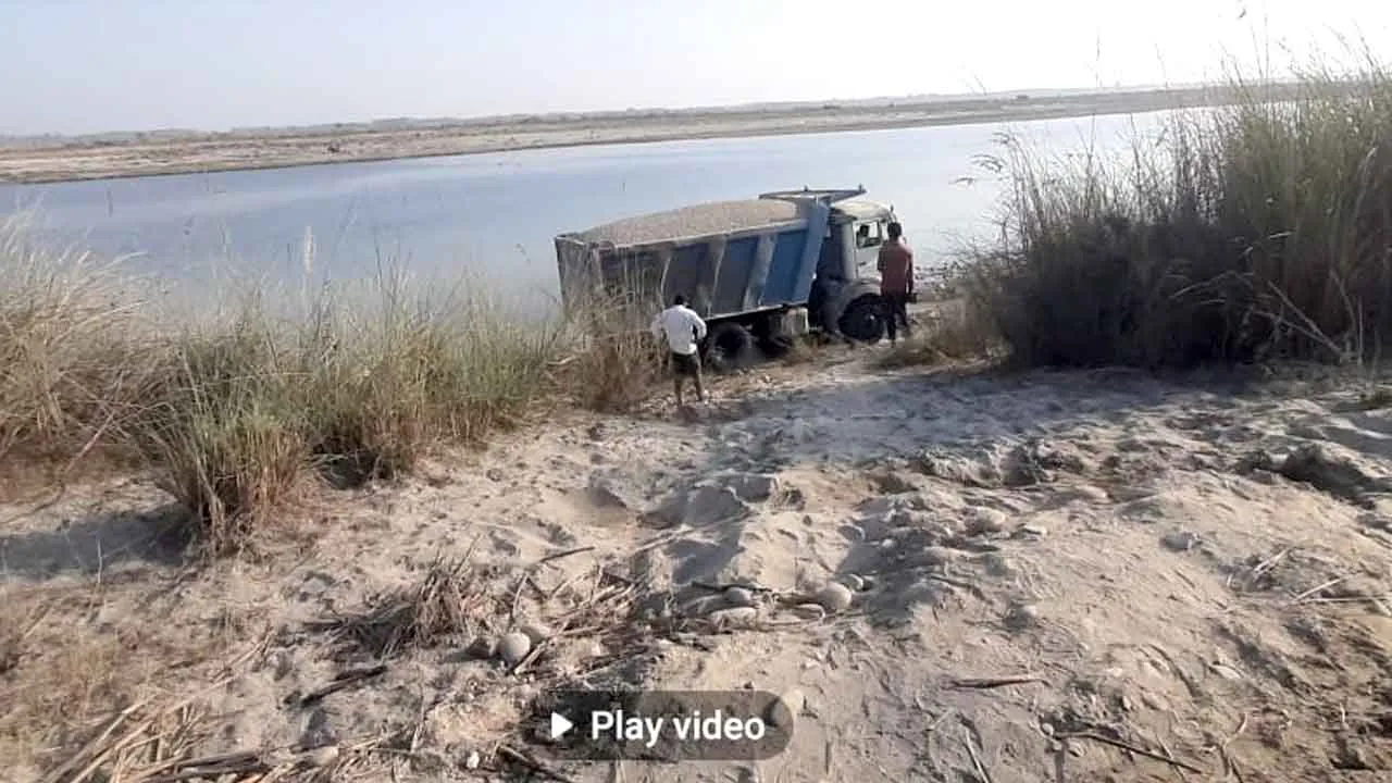 प्रशासन अवैध खनन पर सख्ती करने के लिए चाहे कितने दावे करता हो, मगर अवैध खनन को कंट्रोल नहीं हो रहा