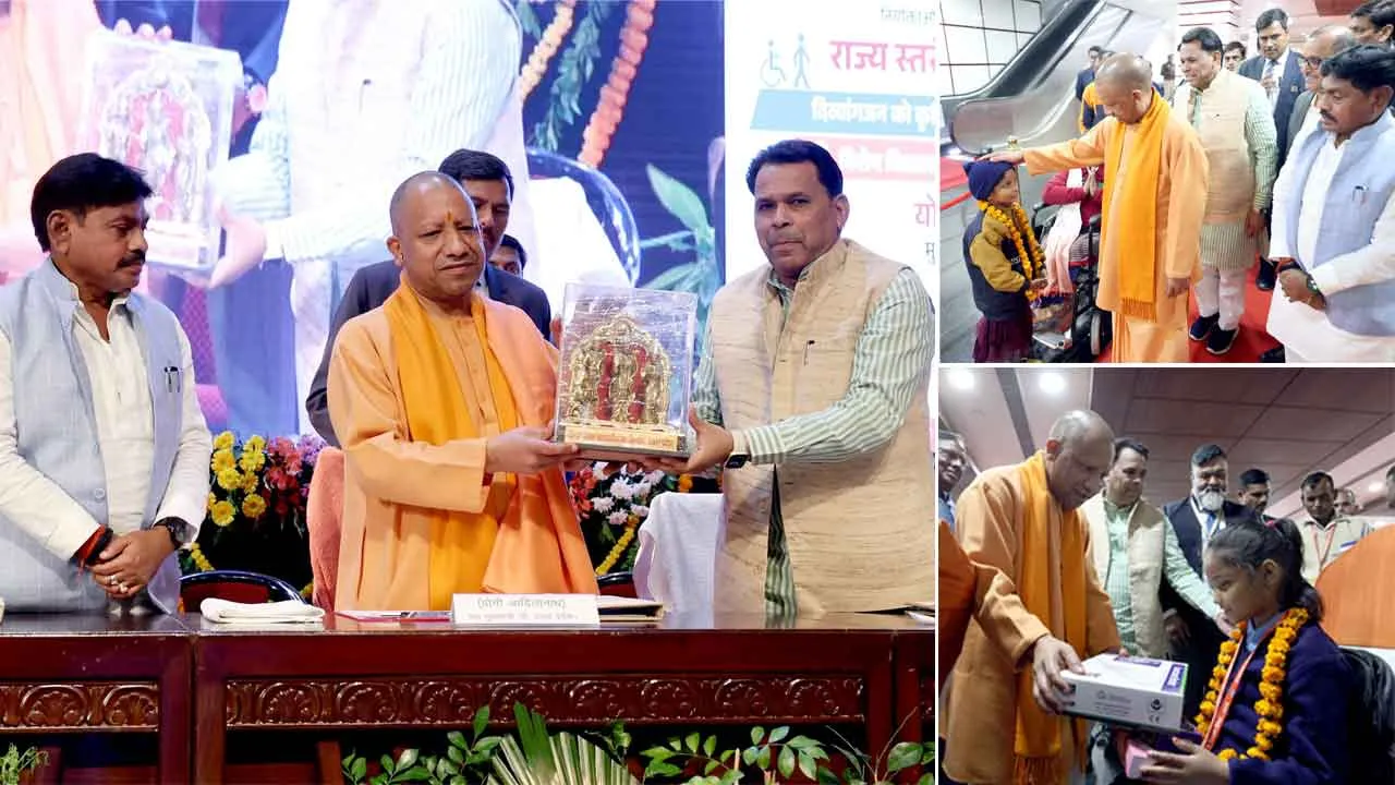 UP News: योगी सरकार का लक्ष्य दिव्यांगजनों को आत्मनिर्भर बनाना है: नरेंद्र कश्यप