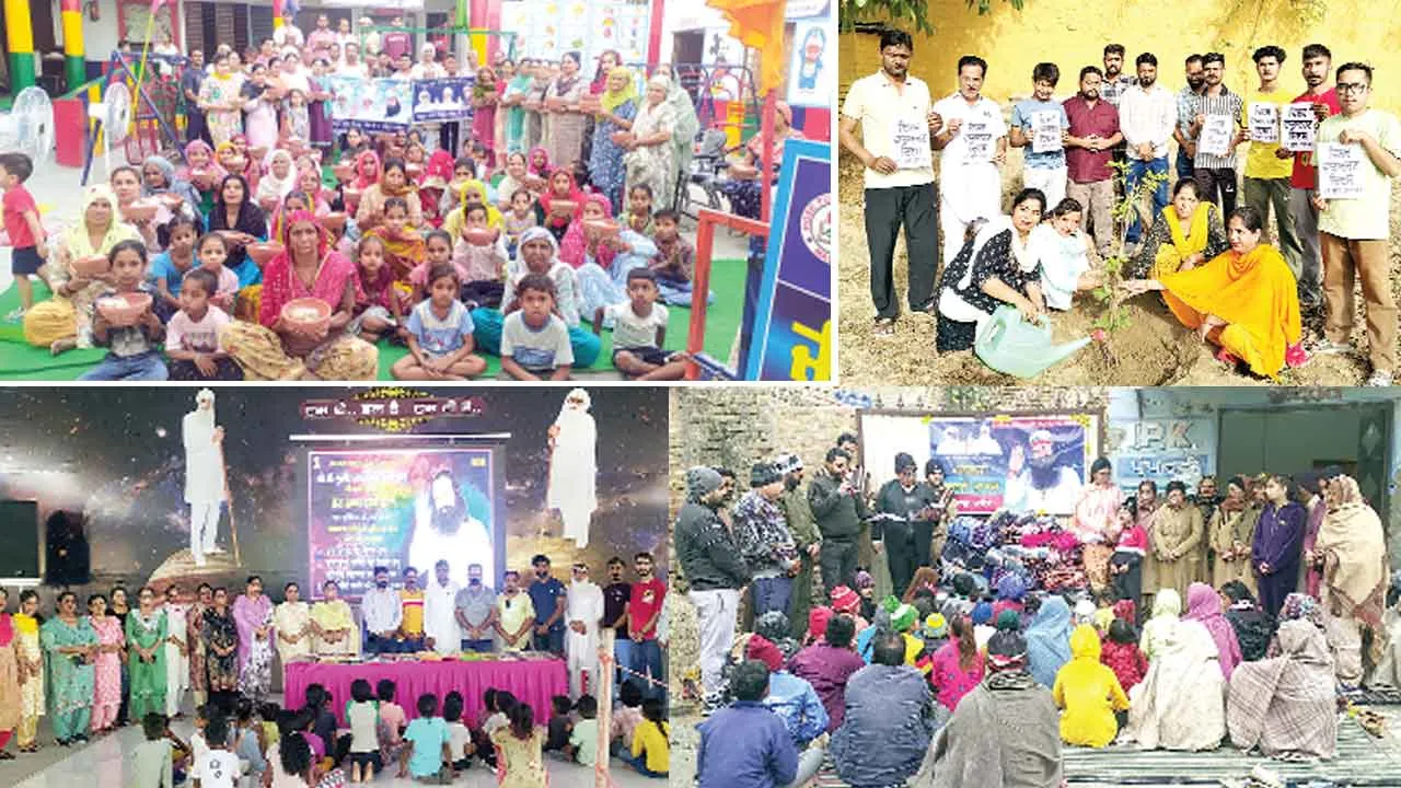 Welfare Works: 3 मकान बनाए, 131 परिवारों को राशन, 10 शरीरदान व 5 हजार पौधे लगाए