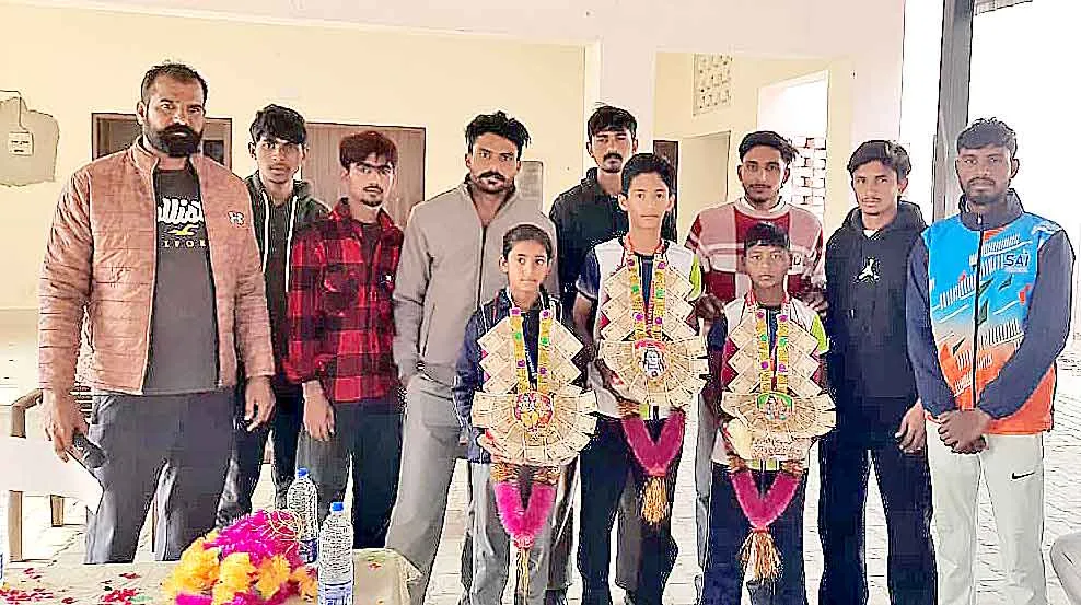 सरसा के गाँव नानुआना के खिलाड़ियों ने राज्यस्तर पर चमकाया गाँव का नाम!