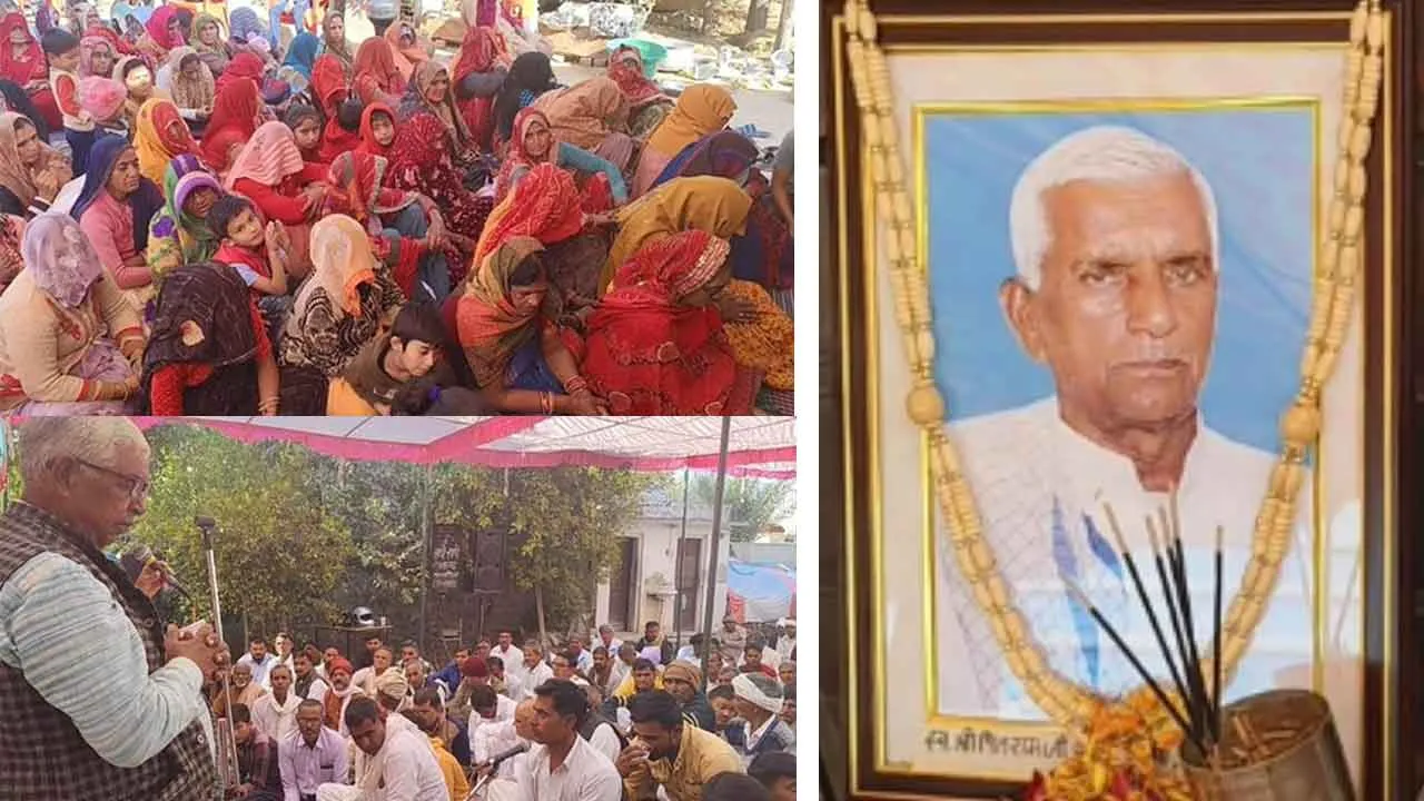 चूरू जोन की संयुक्त नामचर्चा में सचखंडवासी पितराम इन्सां को दी अश्रूपूर्ण श्रद्धांजलि