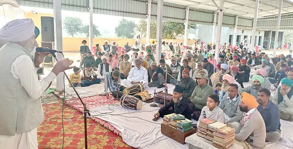 नामचर्चा में नेत्रदानी और शरीरदानी रतन चंद इन्सां को दी श्रद्धांजलि