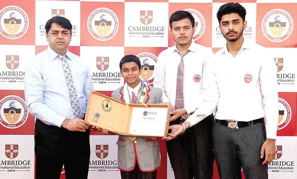 Sangaria News: सेंट एमएसजी ग्लोरियस इंटरनेशनल स्कूल के छोटे पैकेट का बड़ा धमाका!