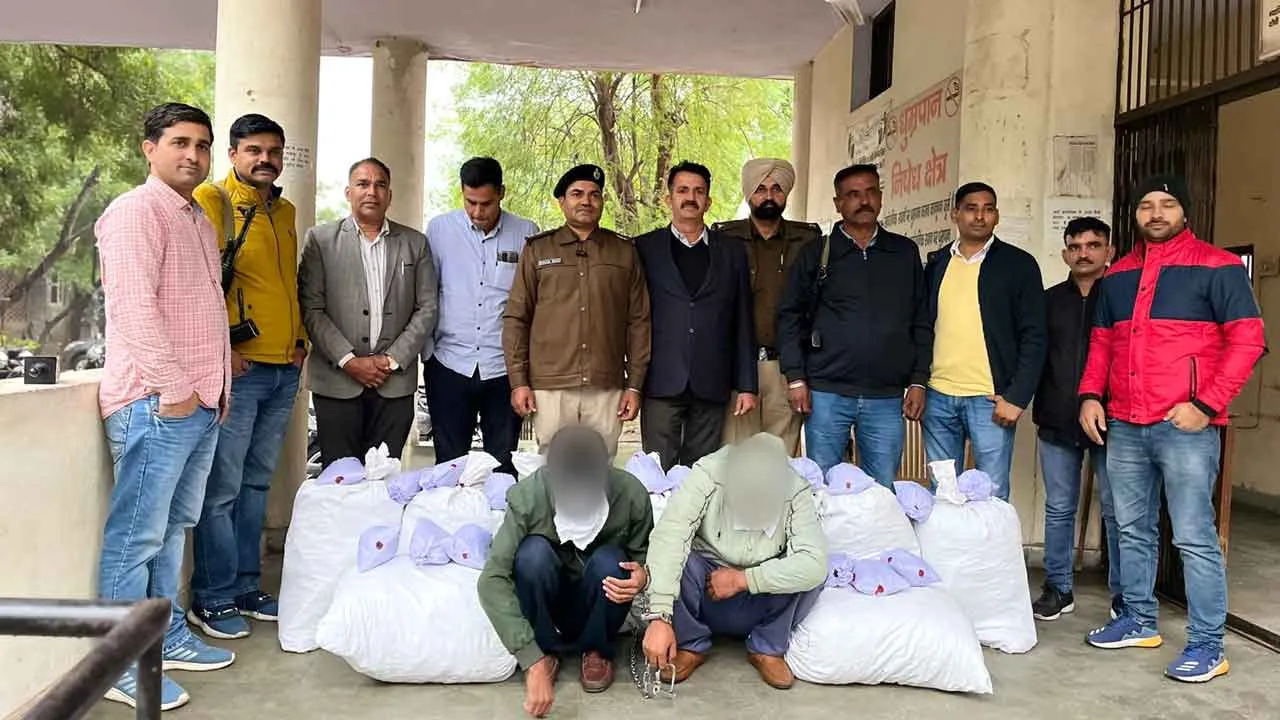 हरियाणा स्टेट नार्कोटिक्स कंट्रोल ब्यूरो सिरसा यूनिट की टीम ने नशा तस्करो से खुलवाए राज और रेलवे पार्सलों से किया भारी मात्रा में गांजा बरामद