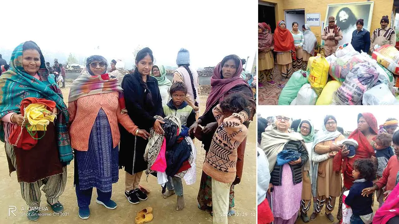 Welfare Work: सर्दी में जरूरतमंदों के मददगार बने शाह सतनाम जी ग्रीन एस वैल्फेयर कमेटी के सेवादार