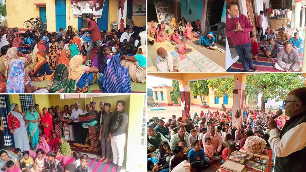 छत्तीसगढ़ में बजा राम-नाम का डंका, किए मानवता भलाई कार्य