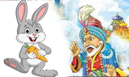गंदा राजा और शैतान खरगोश