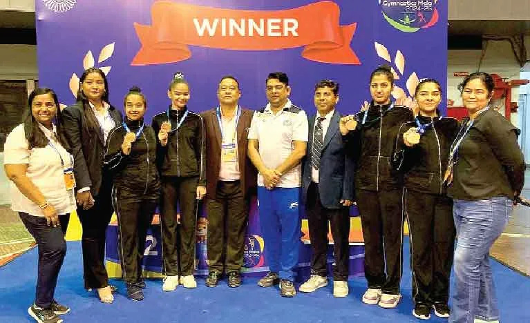 Haryana News: राष्ट्रीय जिम्नास्टिक चैंपियनशिप में हरियाणा के खिलाड़ियों का जलवा