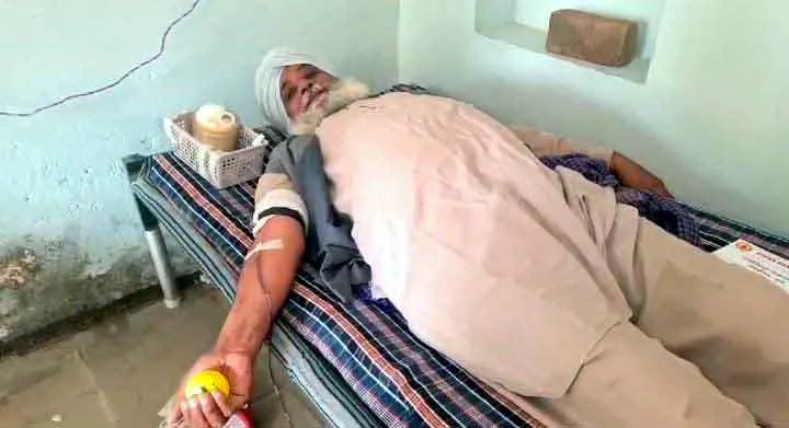Blood Donation Camp: दिवंगत रिछपाल सिंह सिद्धू की स्मृति में लगाए शिविर में 104 यूनिट रक्त संग्रहित