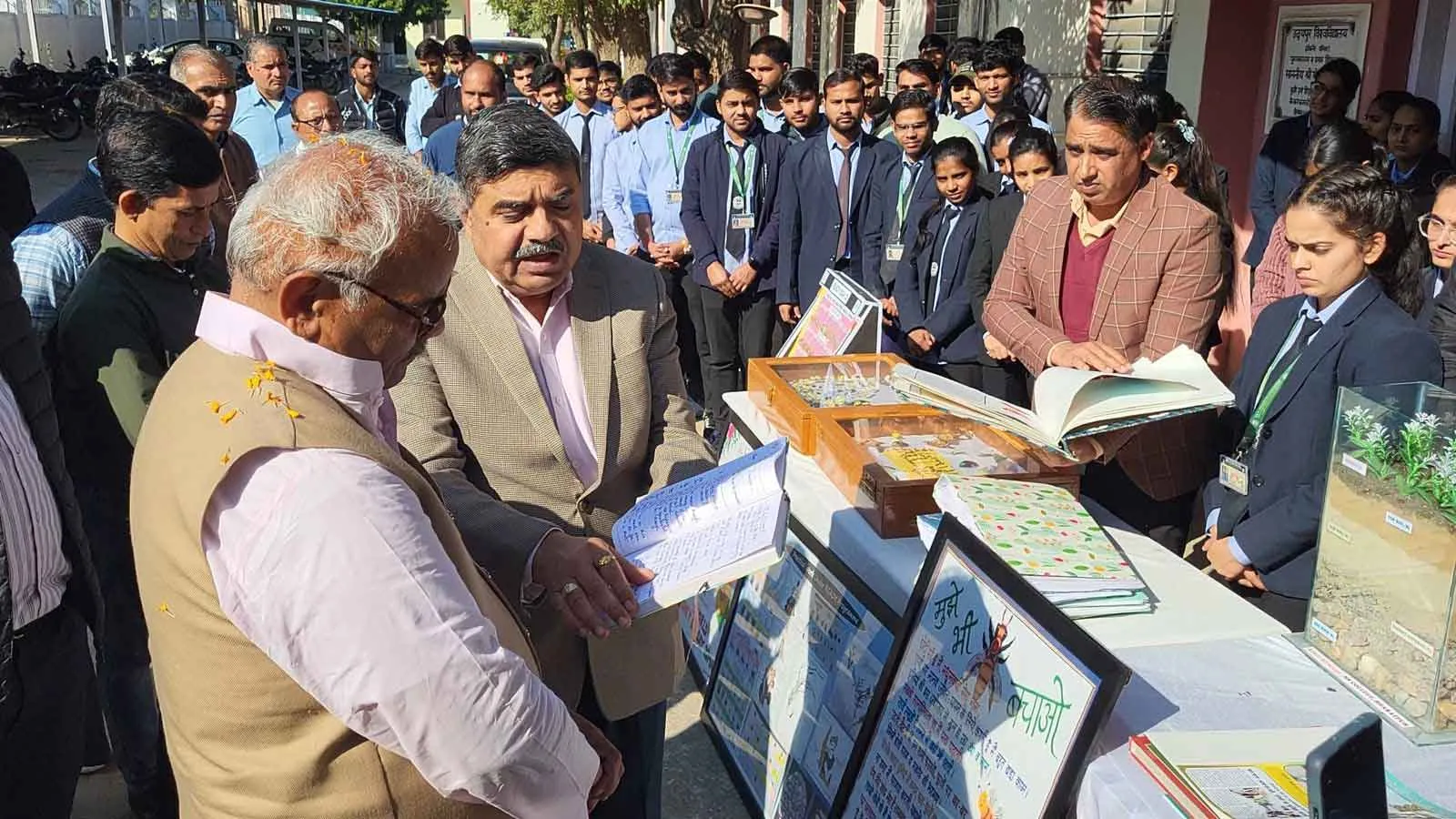 शिक्षा मंत्री मदन दिलावर ने किया कृषि विश्वविद्यालय जोबनेर का दौरा