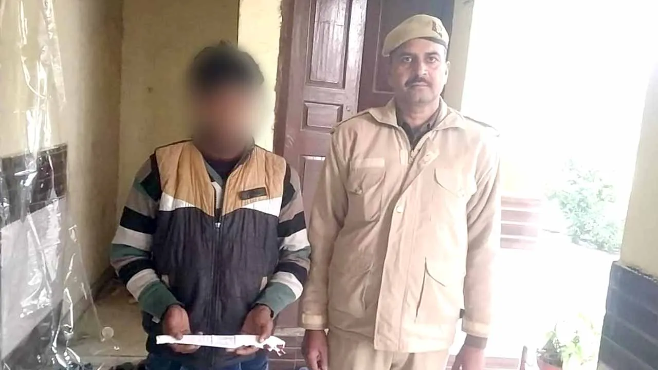 अवैध छुरी बरामद, आरोपी दबोचा