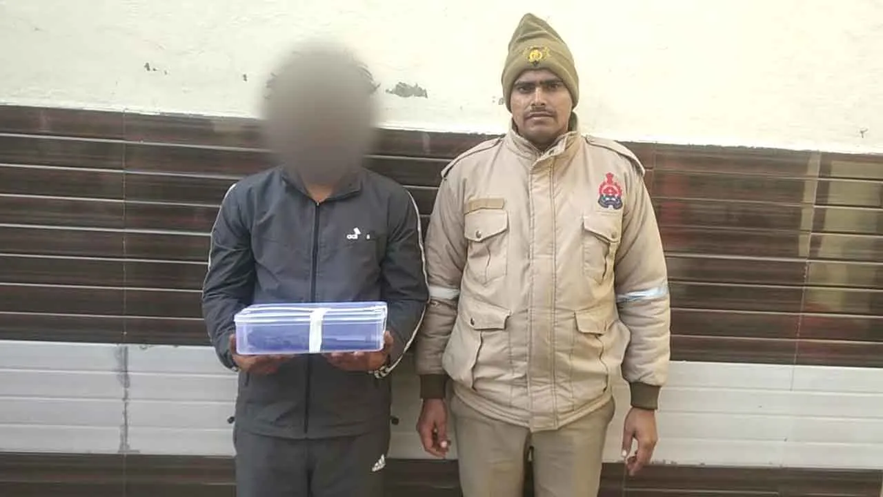 अवैध तमंचा व कारतूस बरामद, युवक गिरफ्तार