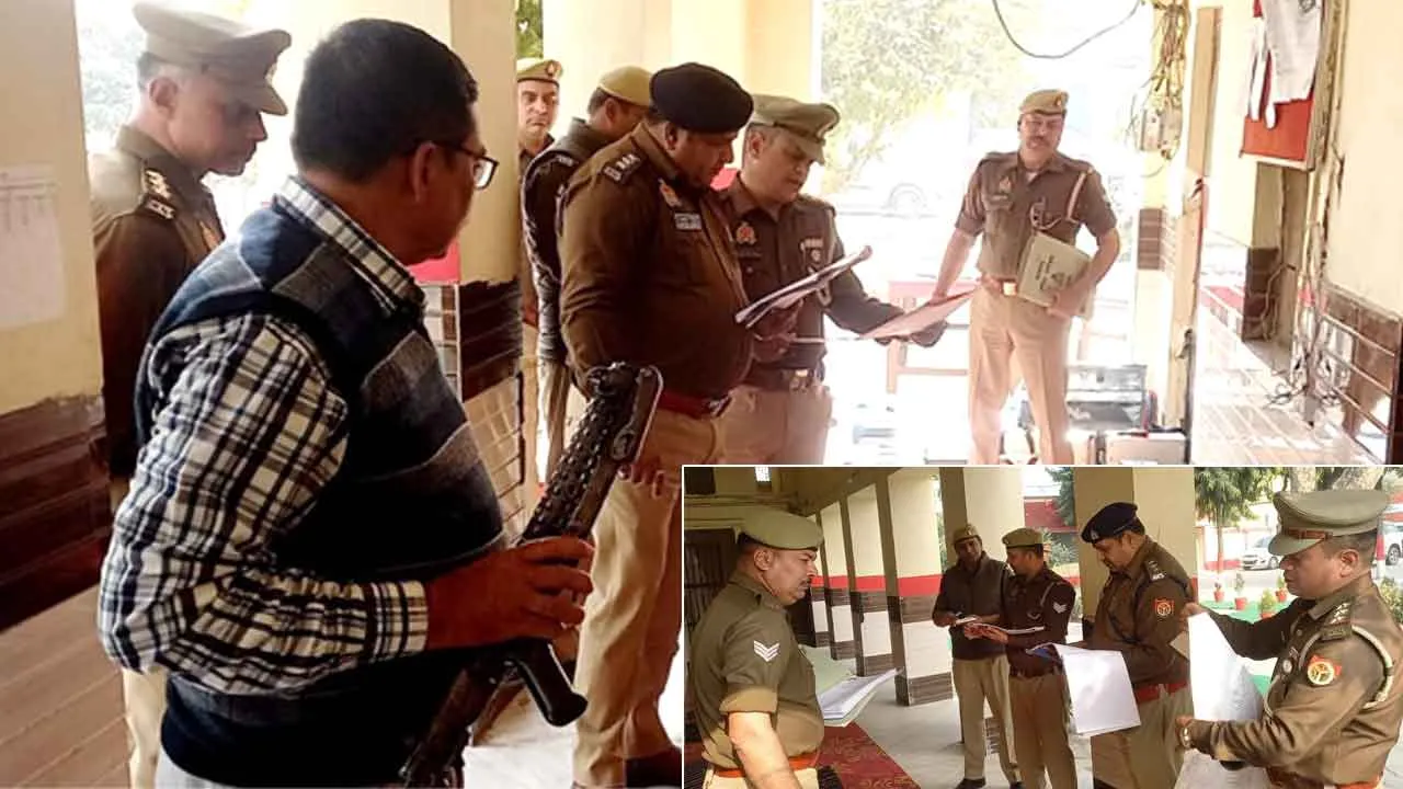 सीओ ने किया कोतवाली का वार्षिक निरीक्षण, दिए निर्देश