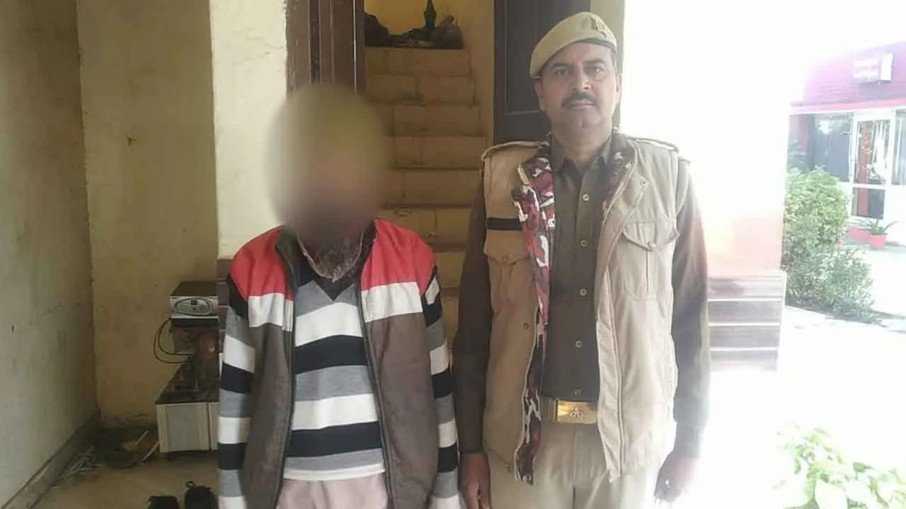 नाबालिग को डरा-धमकाकर विवाह एवं दुराचार करने का आरोपी गिरफ्तार