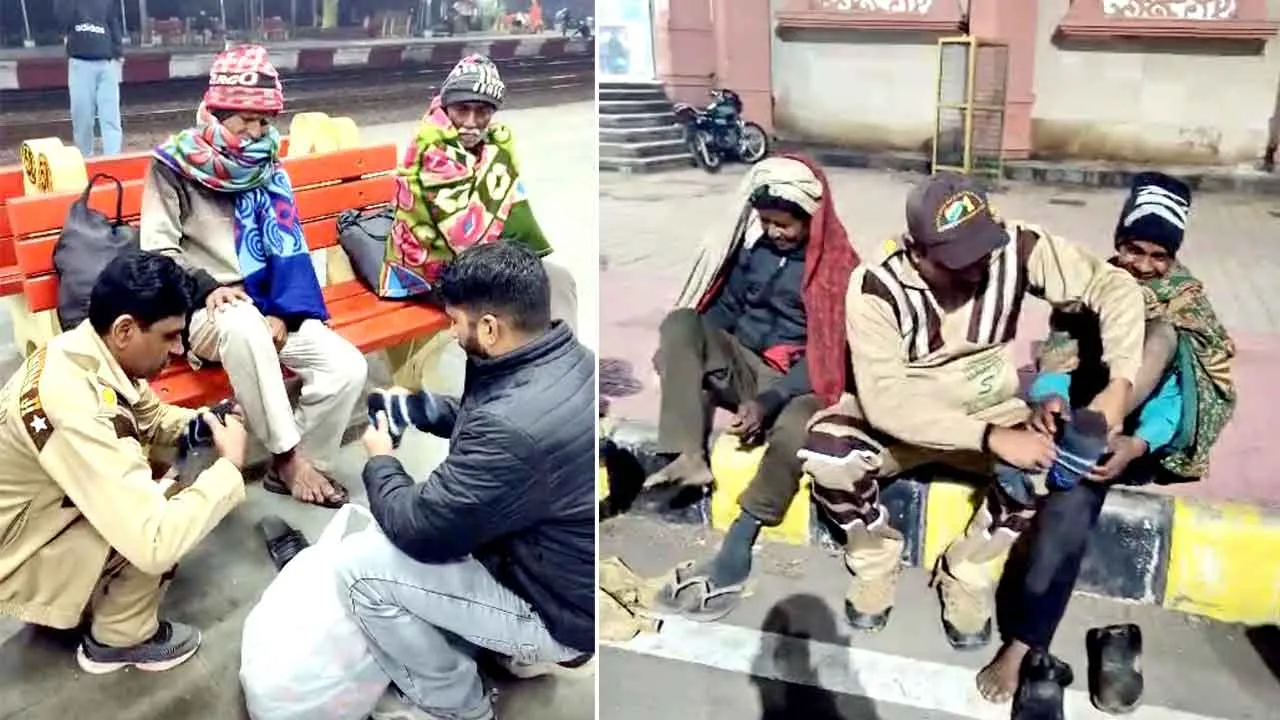 Welfare Works: ठंड में ठिठुरते लोगों का सहारा बने डेरा श्रद्धालु