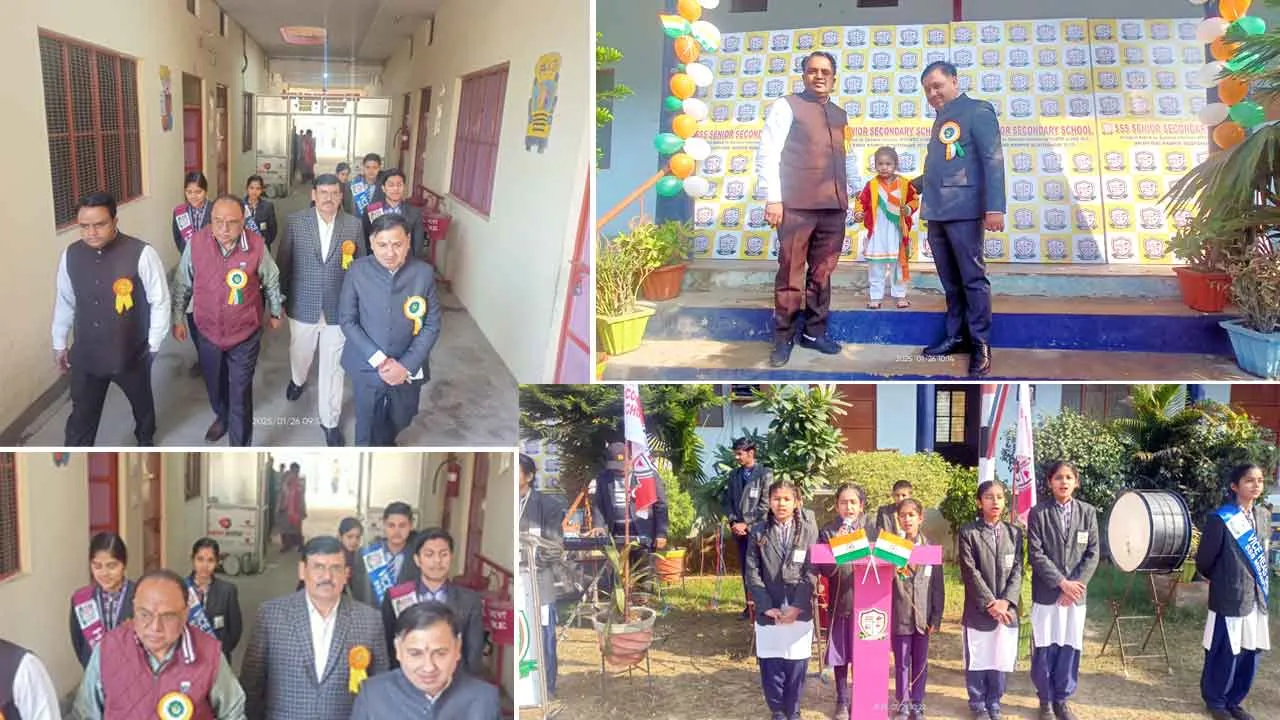 शिखर शिक्षा सदन में गणतंत्र दिवस के अवसर पर हुए सांस्कृतिक कार्यक्रम