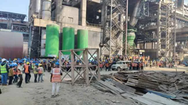 MP News जेके सीमेंट फैक्ट्री में हादसा, तीन मजदूरों की मौत