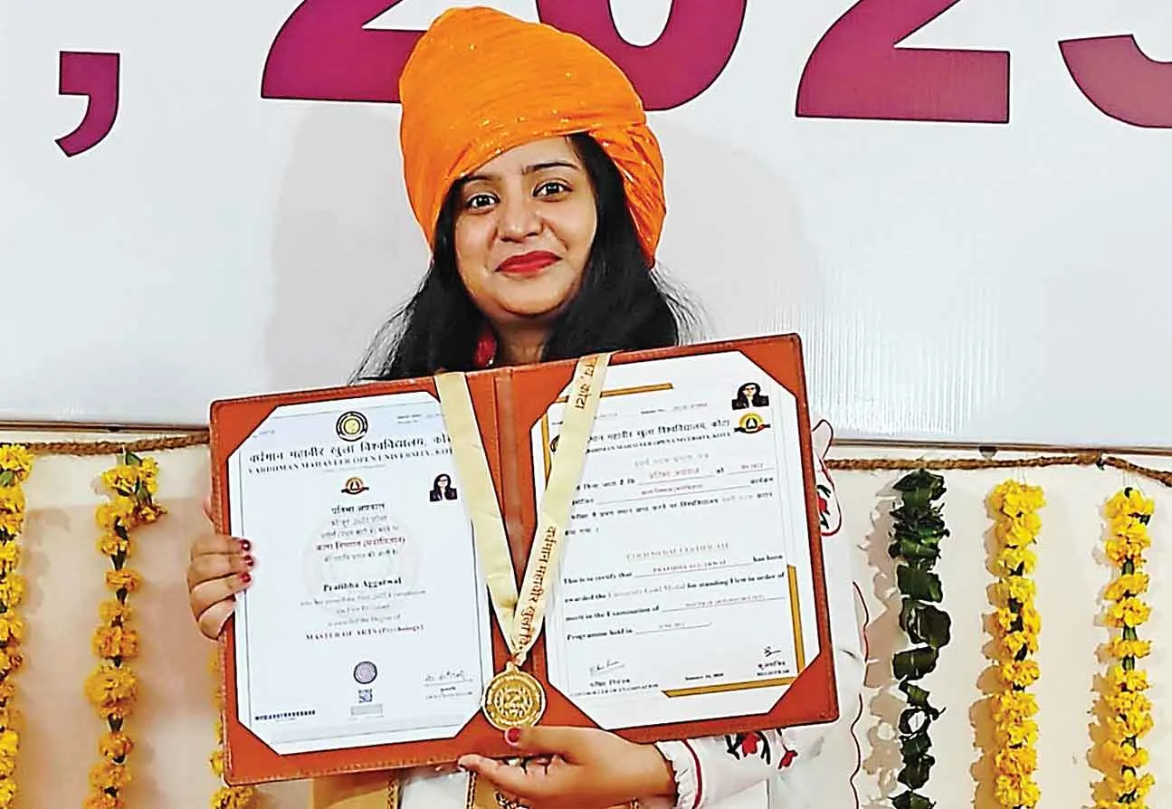 सरसा की इस छात्रा को इस उपलब्धि के लिए राजस्थान के राज्यपाल ने किया सम्मानित