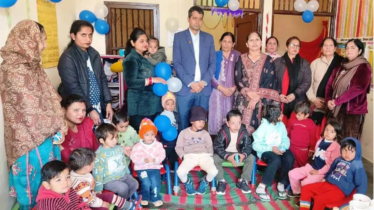 अब कामकाजी महिलाओं को ड्यूटी के दौरान नहीं सतायेगी बच्चों की चिंता, जिले में खुले 15 सेंटर