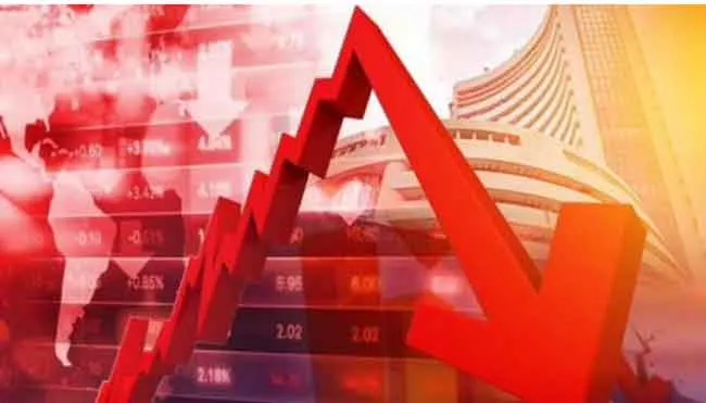 Stock Market Crashes: शेयर मार्किट धड़ाम, सेंसेक्स इतने अंक गिरा!