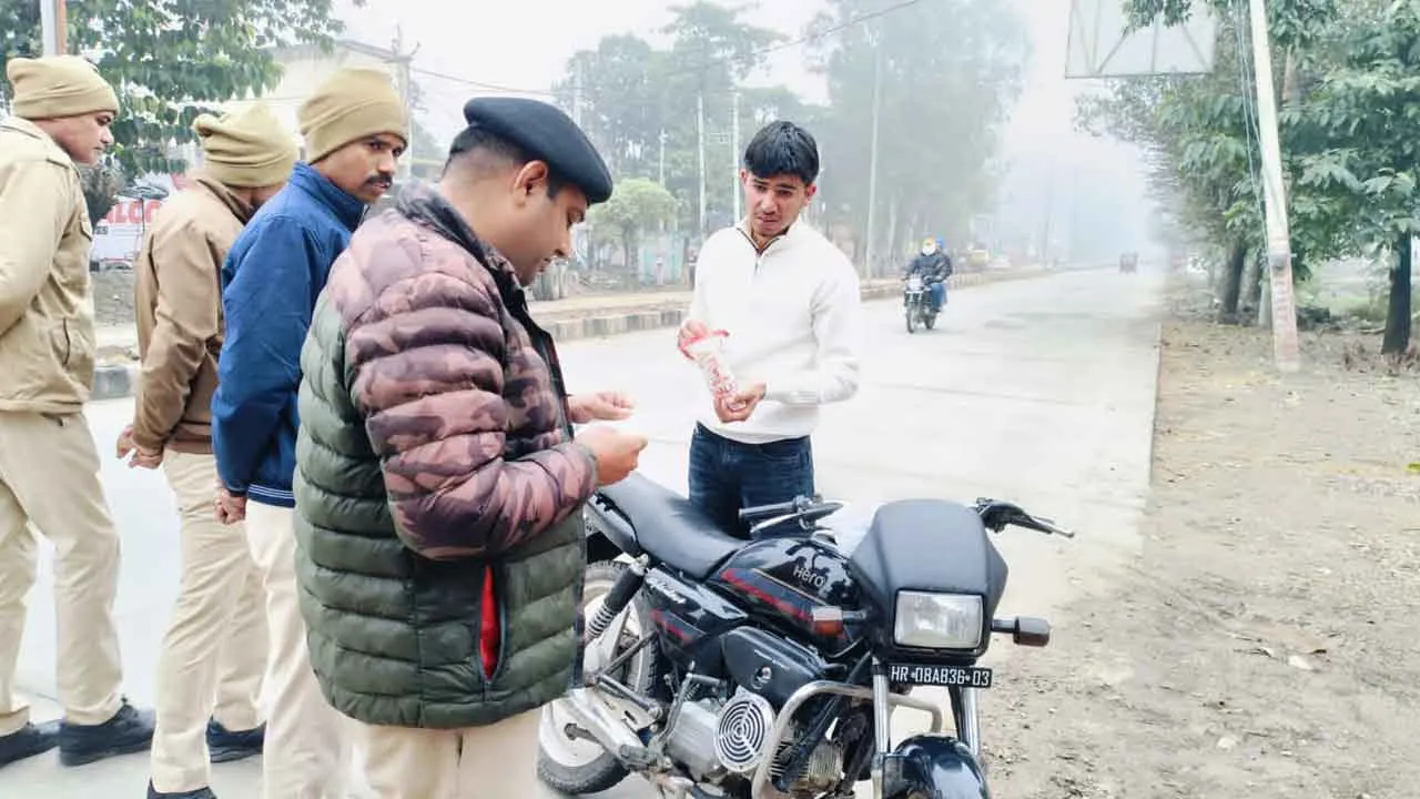 बिना नंबर प्लेट के वाहनों पर शिकंजा कसने की तैयारी में कुरुक्षेत्र पुलिस