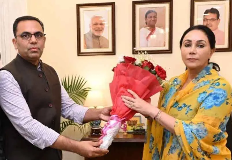 यशवर्धन राणावत ने उपमुख्यमंत्री दीया कुमारी से मिलकर उदयपुर पर्यटन विकास के लिए रखे महत्वपूर्ण प्रस्ताव