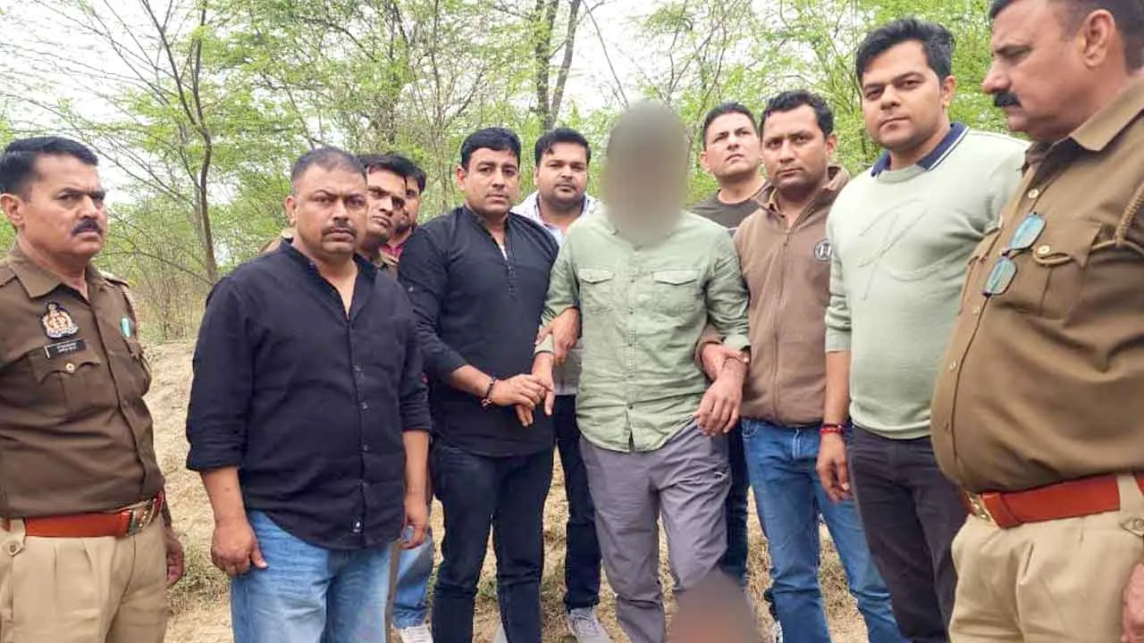 Mandawar Firing Case: मण्डावर फायरिंग प्रकरण के वांछित आरोपी के पैर में लगी गोली