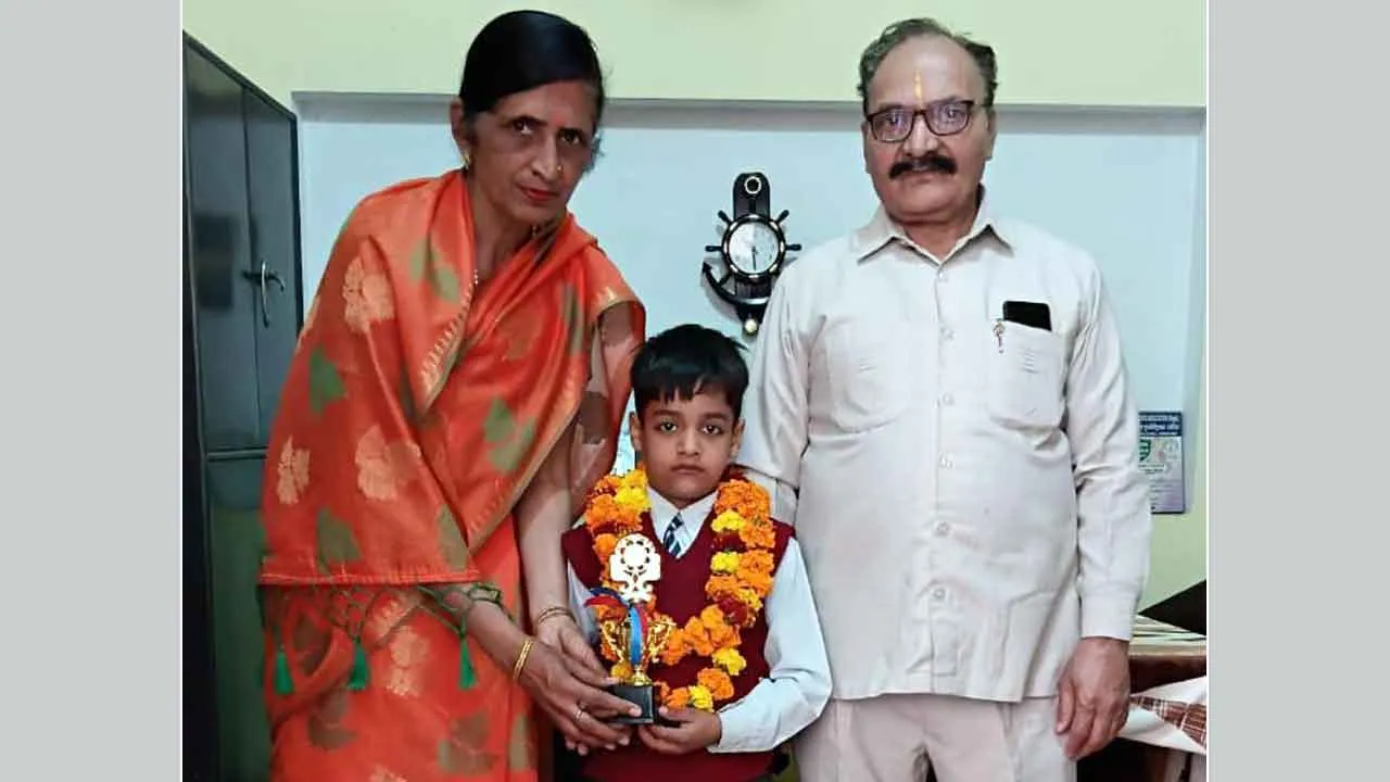 हिमालय मॉडल स्कूल कैराना के नन्हें पहलवान ‘अली’ ने कुश्ती में दिखाया दम