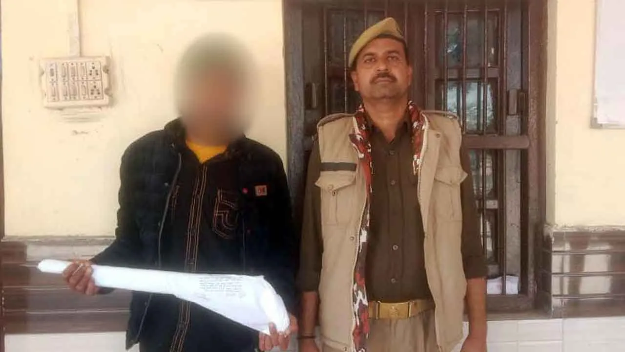 एक दिन पूर्व गिरफ्तार गैंगस्टर आफताब उर्फ ताबू जेल रवाना