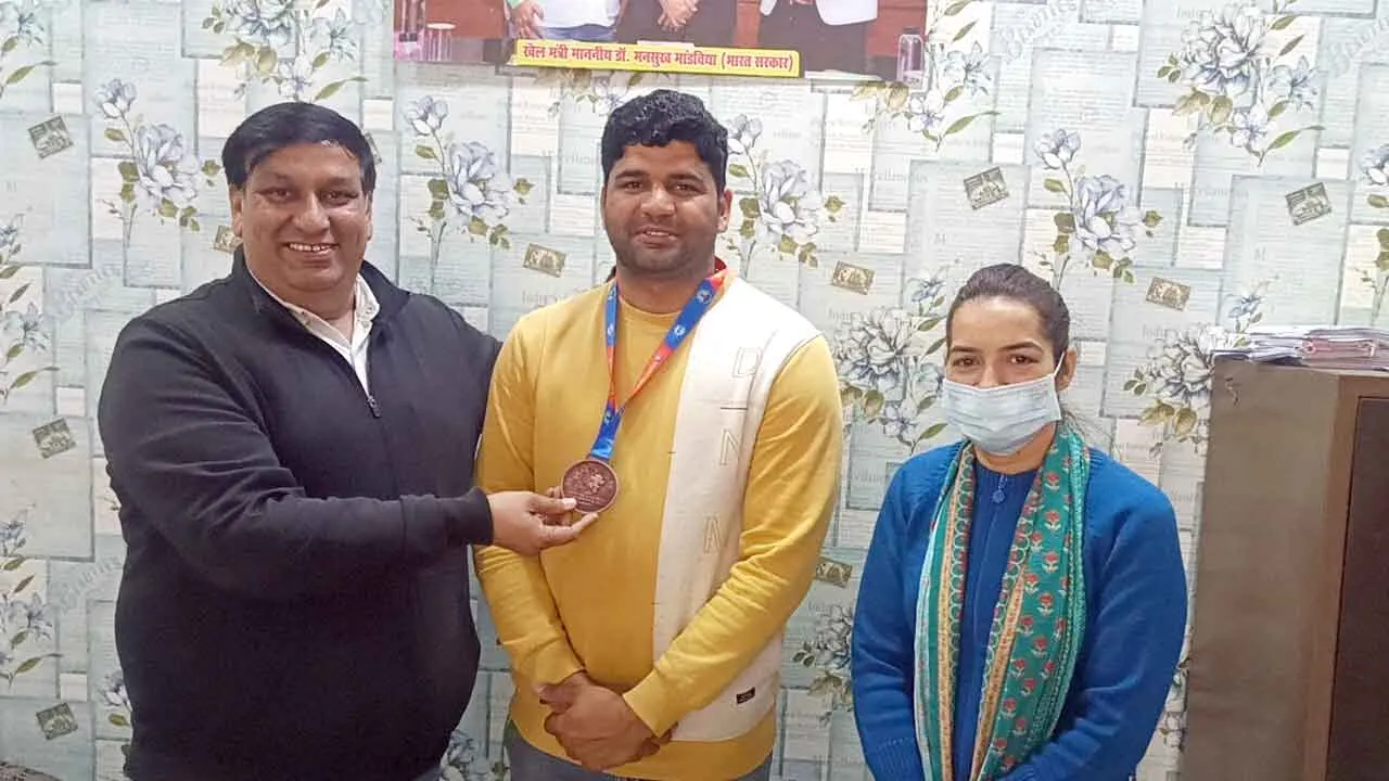 अमित आर्य ने राष्ट्रीय सनो चैंपियनशिप में जीता कांस्य पदक