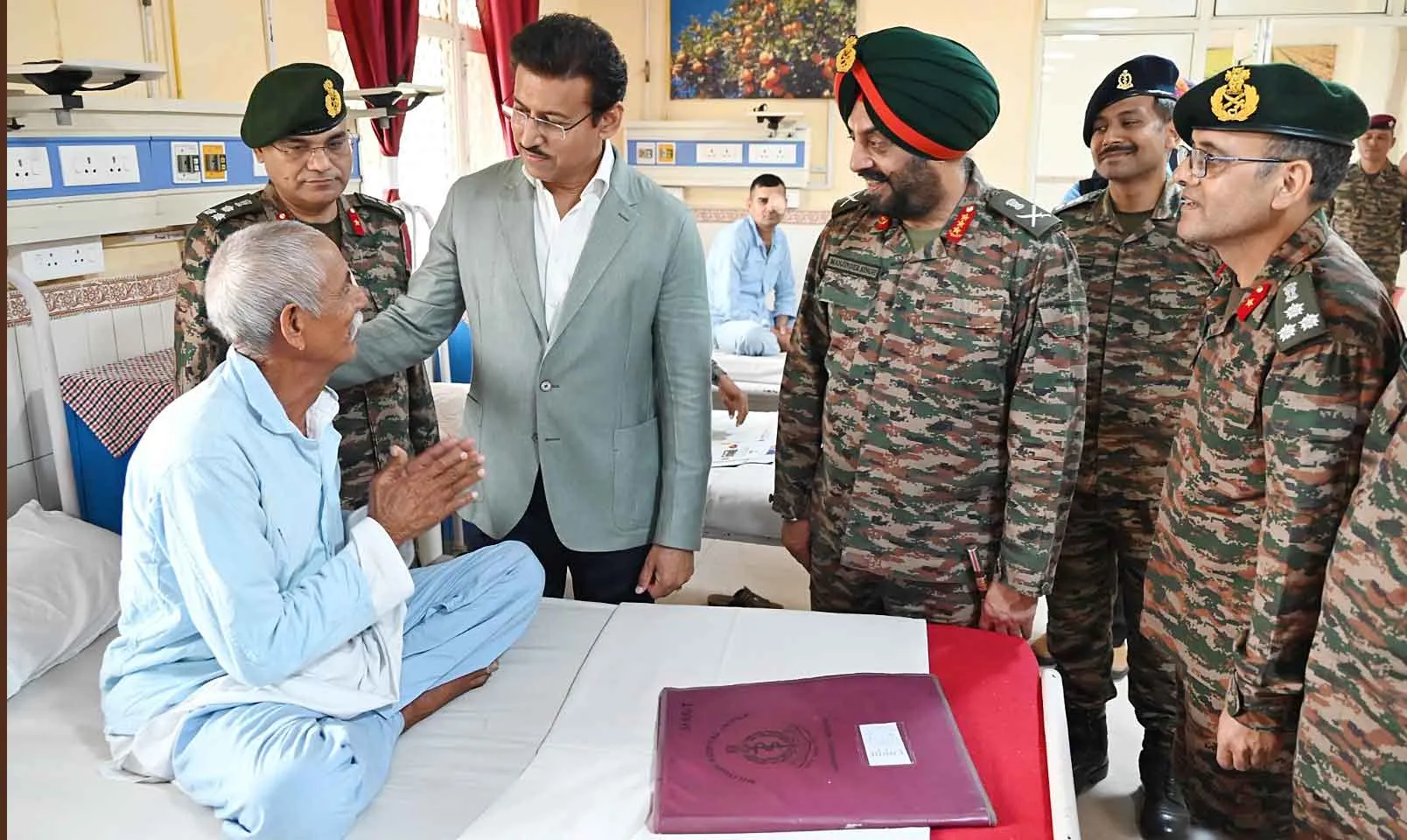 मिलिट्री हॉस्पिटल जयपुर में पाँच दिवसीय मेगा मोतियाबिंद सर्जरी शिविर