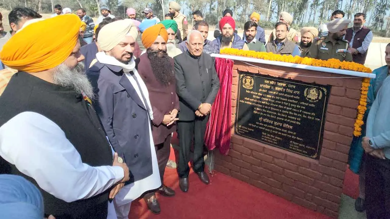 पंजाब सरकार की खेतों को नहरी पानी पहुंचाने की बड़ी पहल
