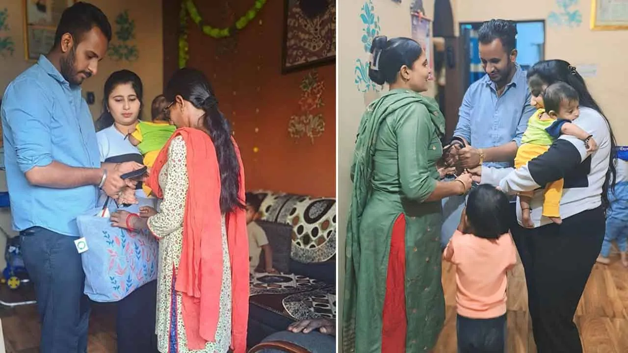 Maharashtra: जरूरतमंद परिवारों को राशन वितरित कर मनाई शादी की सालगिरह