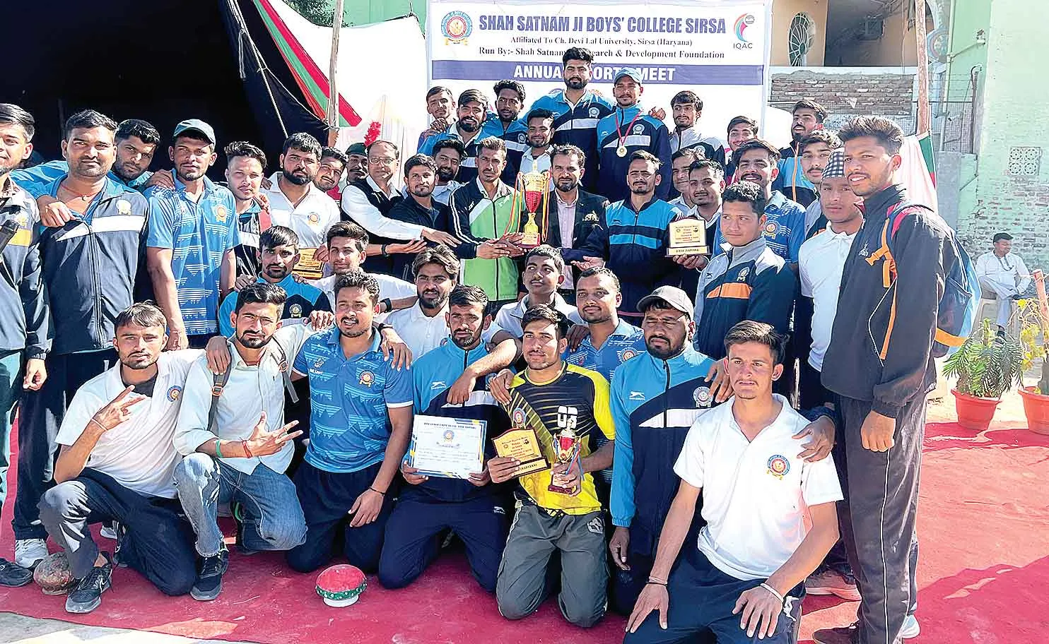 Annual Sports Competition: शाह सतनाम जी बॉयज कॉलेज में आयोजित वार्षिक खेल प्रतियोगिता में बीए से रोहित चुना गया बैस्ट एथलीट