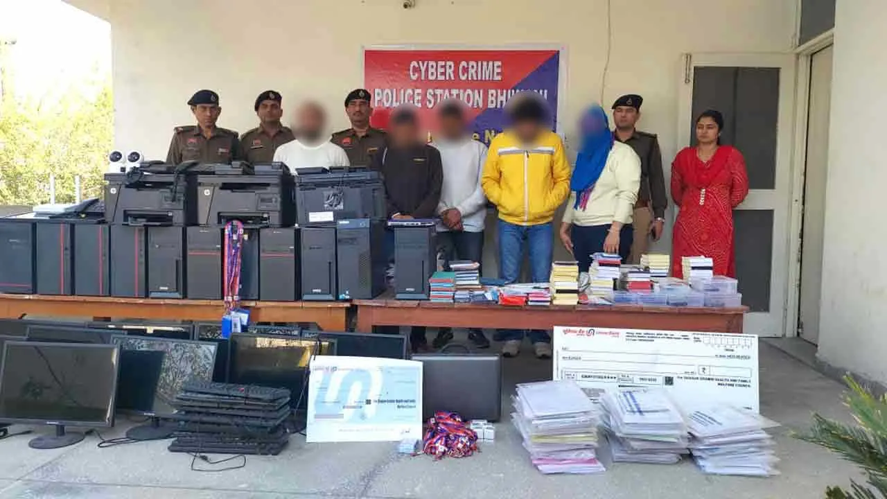 फिल्म स्पेशल-26 की तर्ज पर नकली भर्ती कर ठगी करने वाले गिरोह का पर्दाफाश