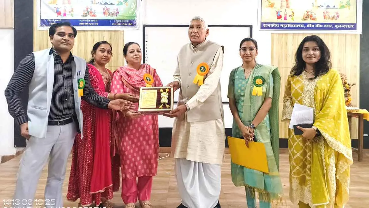 राजकीय महाविद्यालय बी.बी. नगर में लोक नृत्य एवं फैन्सी ड्रेस प्रतियोगिता का हुआ आयोजन