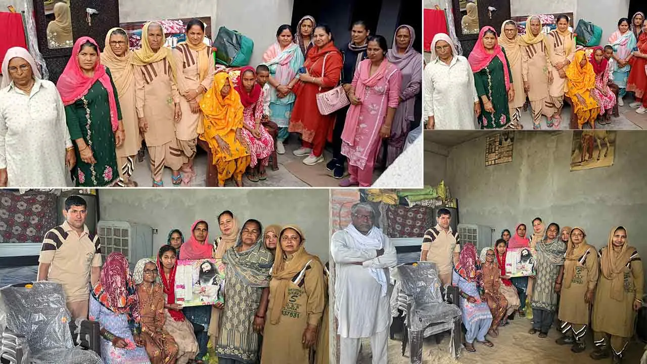 Welfare Works: धनौरी व पूण्डरी की साध संगत ने किया बेटी की शादी में सहयोग