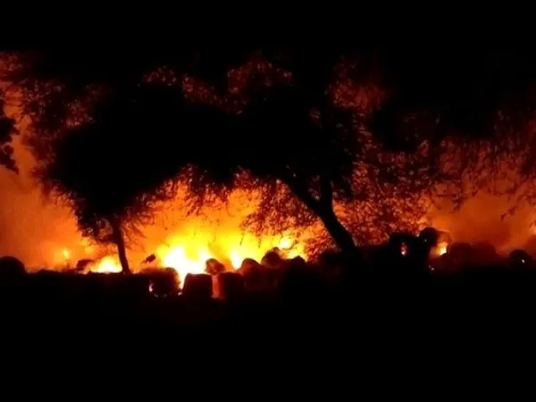 Gas Pipeline Leakage: गैस पाइपलाइन लीक होने से लगी आग, बड़ा हादसा टला