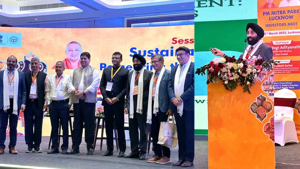 यूपी की टेक्सटाइल पॉलिसी का “सस्टेनेबिलिटी टेक्सटाइल मैन्युफैक्चरिंग” भी अहम हिस्सा: डॉ एम एस परमार