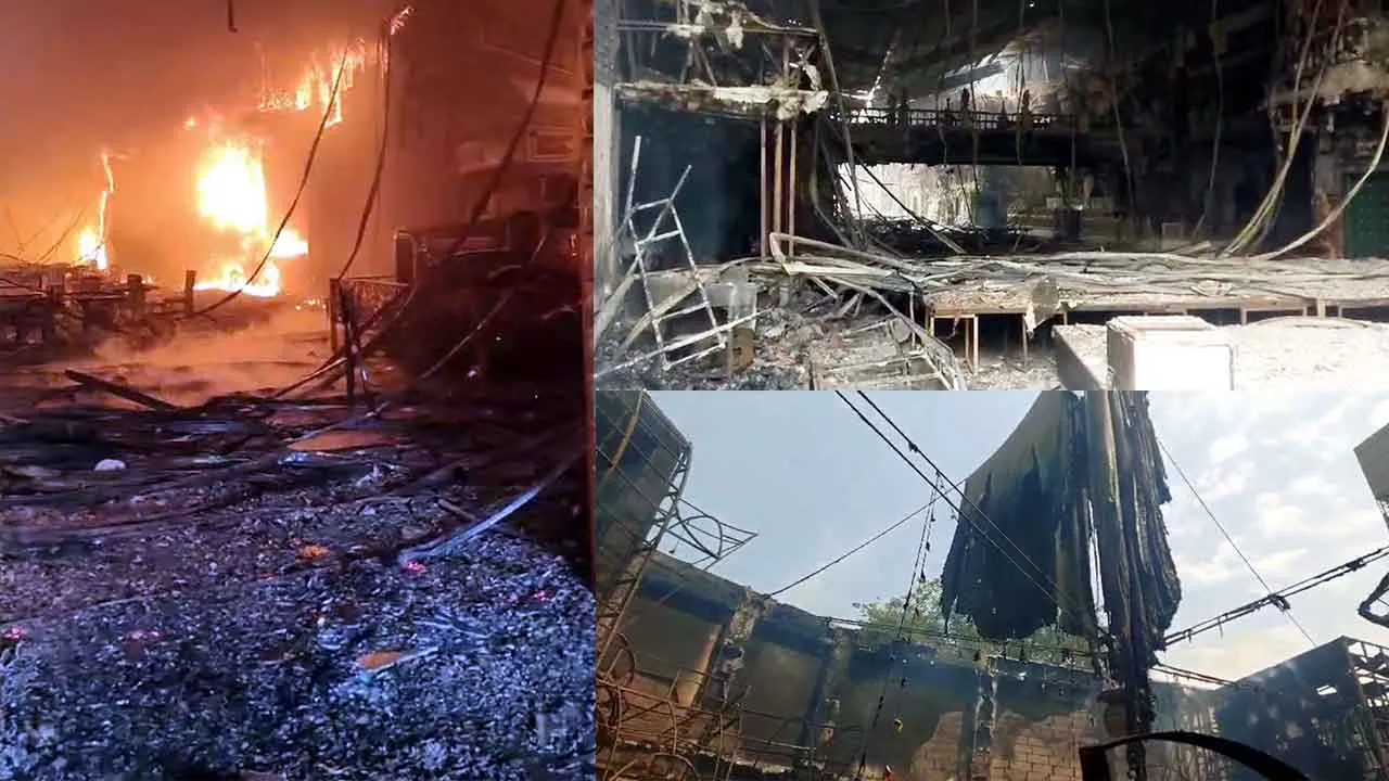 Gurugram Fire: गुरुग्राम में किंगडम ऑफ ड्रीम्स में लगी भीषण आग, लाखों का नुकसान
