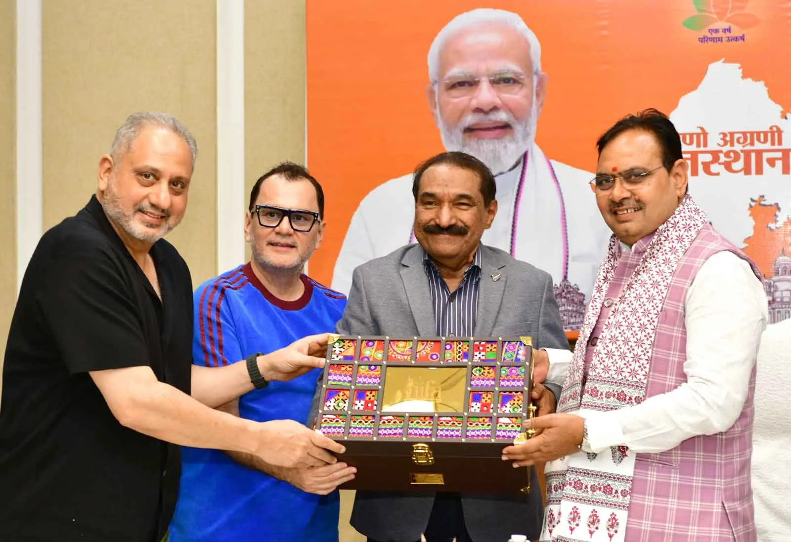 IIFA Awards 2025: मुख्यमंत्री, उप मुख्यमंत्री से आईफा आयोजन समिति के सदस्यों ने मुलाकात कर दिया निमंत्रण
