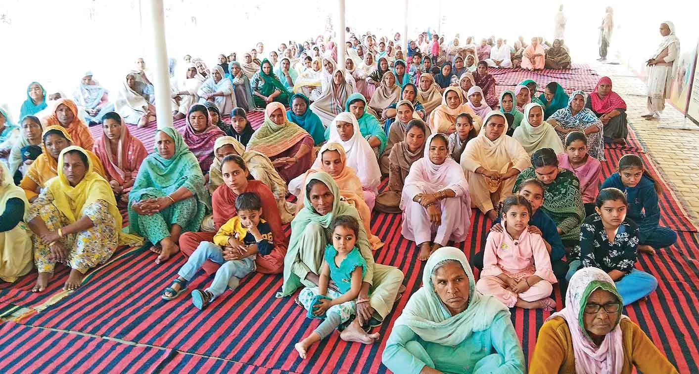 जाखल ब्लॉक ने माता सीतो इन्सां को दी श्रद्धाजंलि