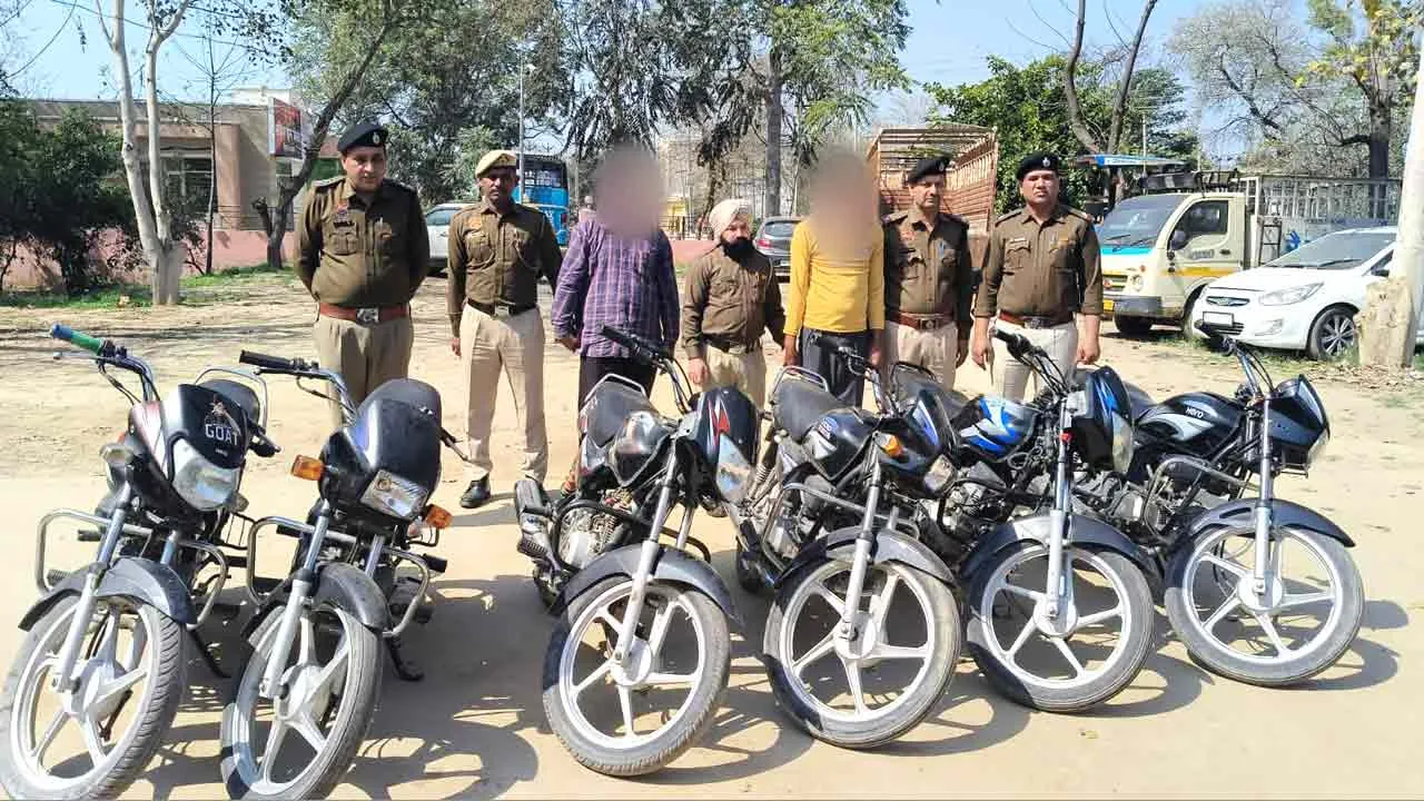 Thieves Gang Arrested: जाखल पुलिस ने किया बाइक चोर गिरोह गिरफ्तार