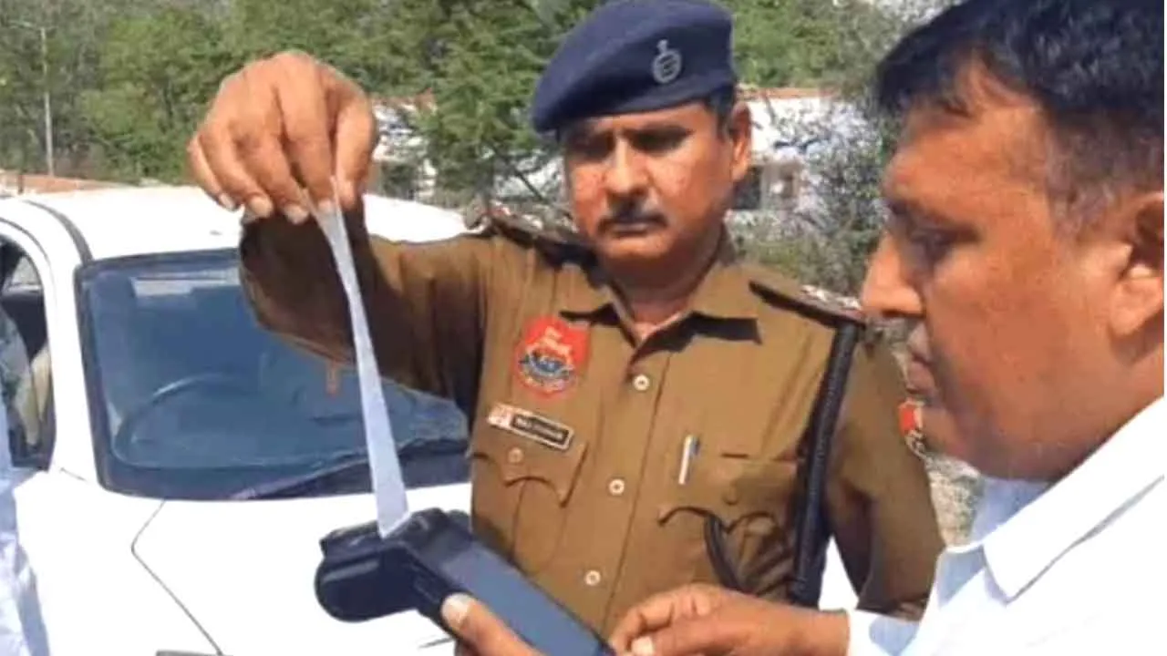 Haryana Traffic Police: मैं तहसीलदार हूं….. ट्रैफिक पुलिस ने काट दिया चालान