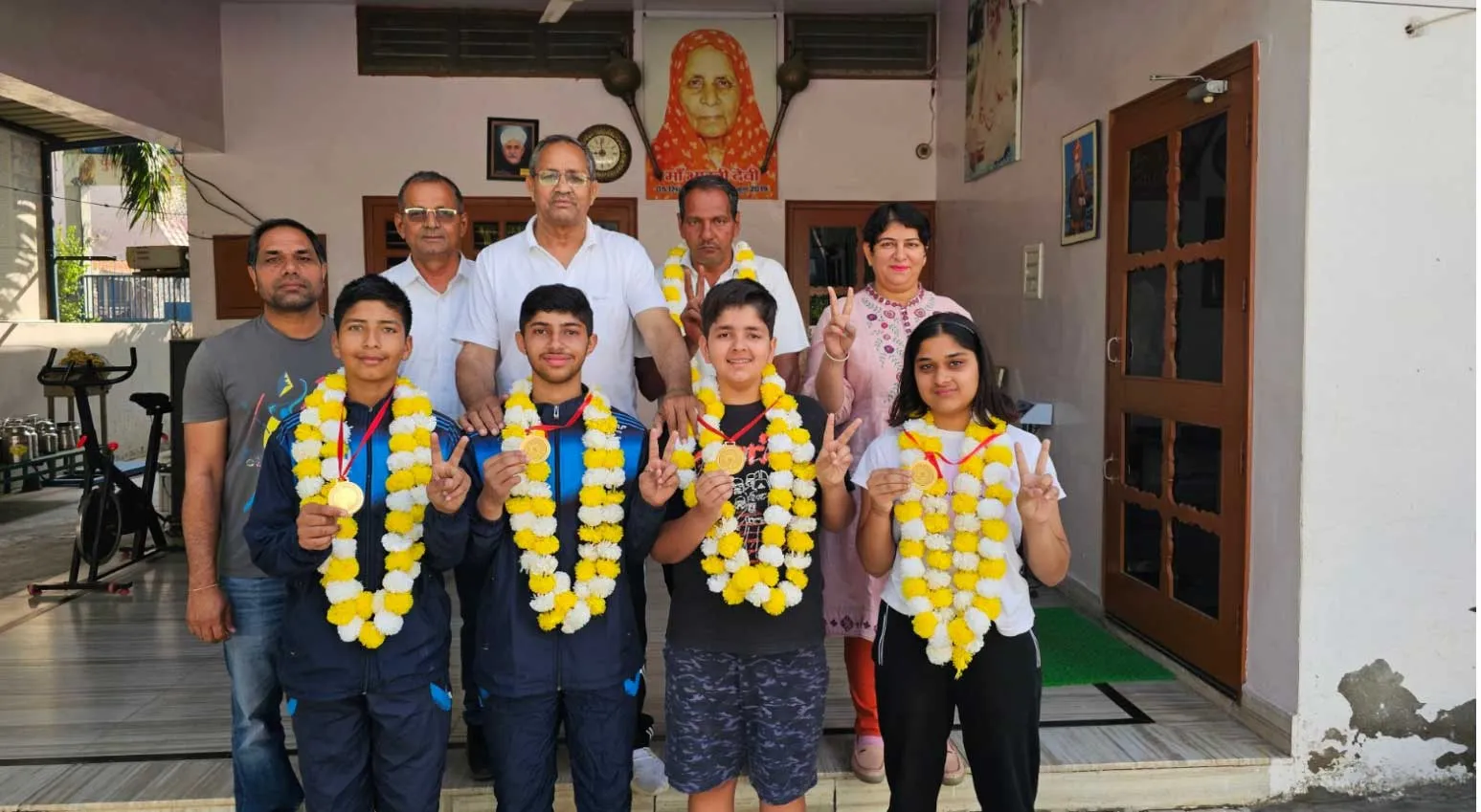 स्टेट नैटबाल में प्रताप स्कूल ने जीते 7 गोल्ड मेडल