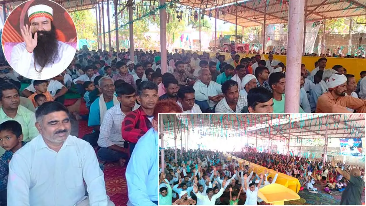 Kotra: राजस्थान के कोटड़ा में हर्षोल्लास से किया एम एस जी गुरुमंत्र भण्डारा माह नामचर्चा का आयोजन