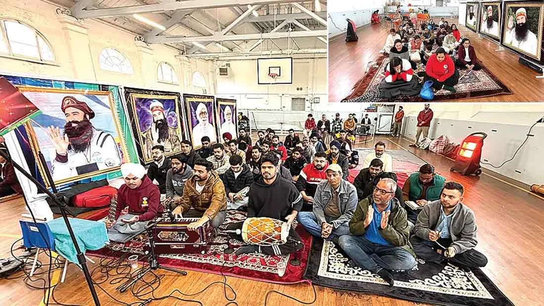 London: ब्लाक लंदन की साध संगत ने गाया गुरुयश