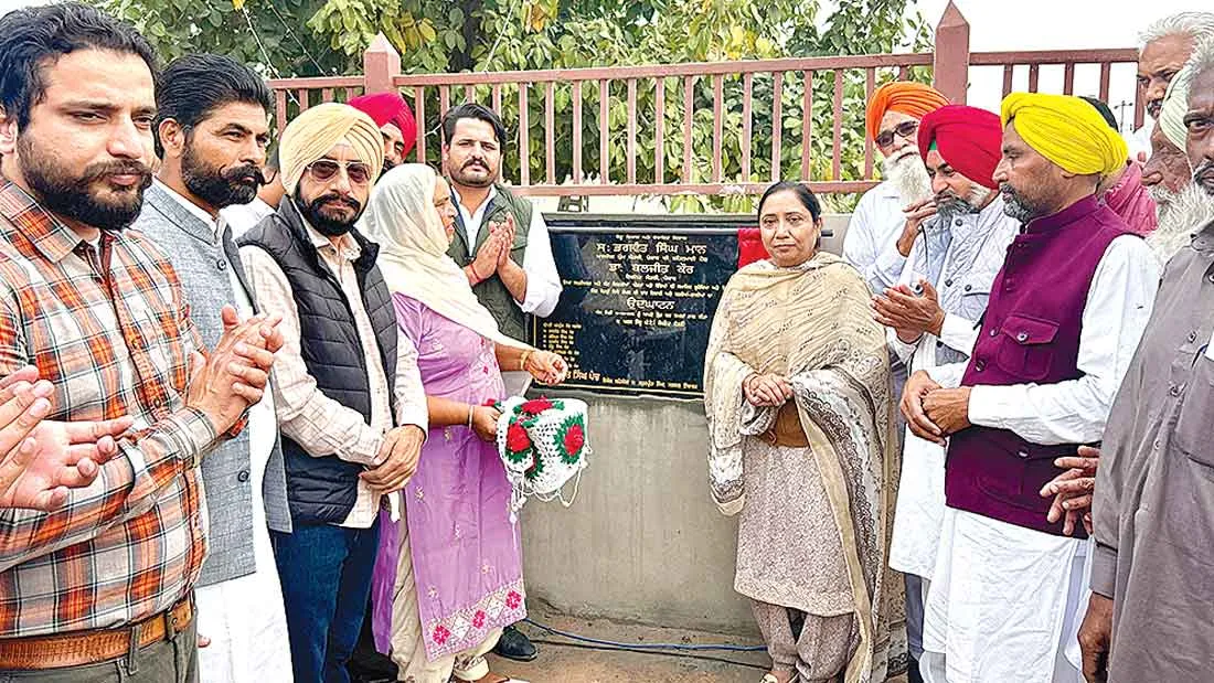 Cabinet Minister: कैबिनेट मंत्री ने गांव थेड़ी में 50 लाख की लागत के विकास कार्यों का किया उद्घाटन