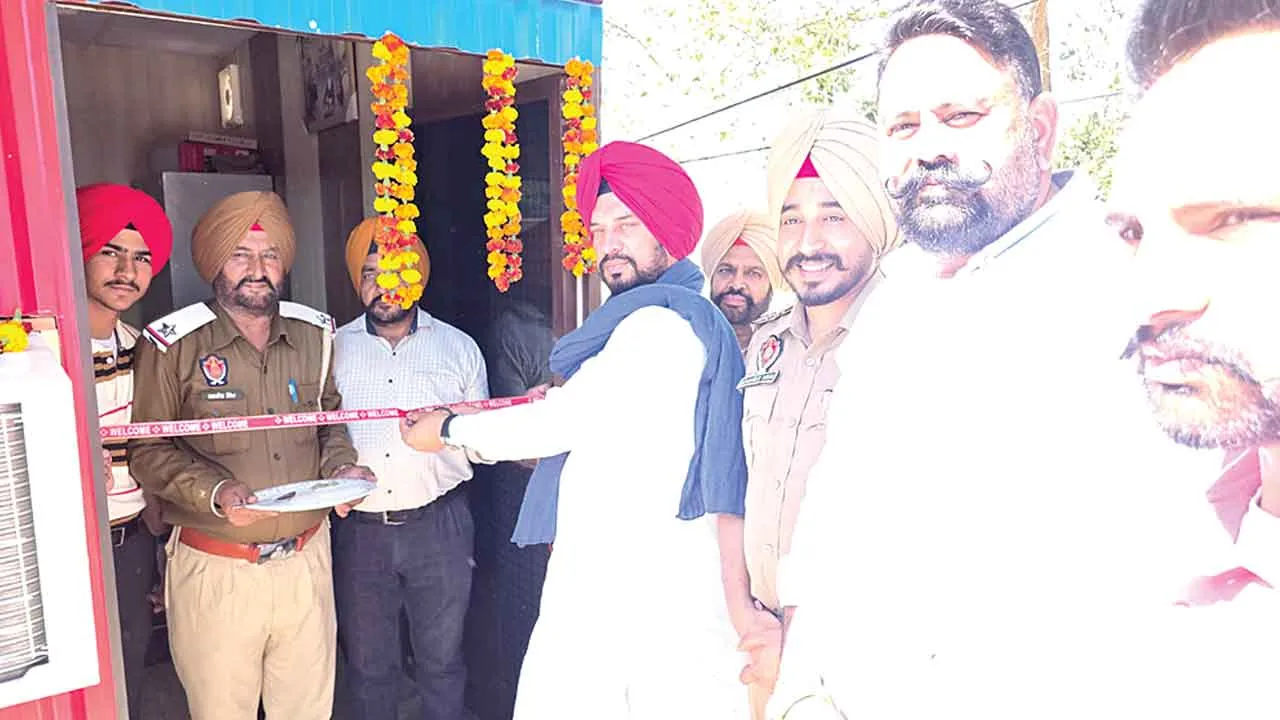विधायक ने किया ट्रैफिक पुलिस नाभा के कार्यालय का उद्घाटन