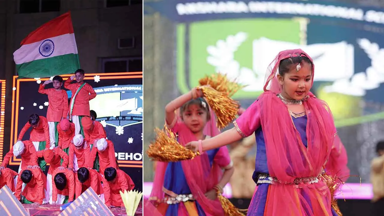 धूमधाम से संपन्न हुआ अक्षरा इंटरनेशनल स्कूल का वार्षिक महोत्सव उड़ीसी कोनवोकेशन सेरेमनी
